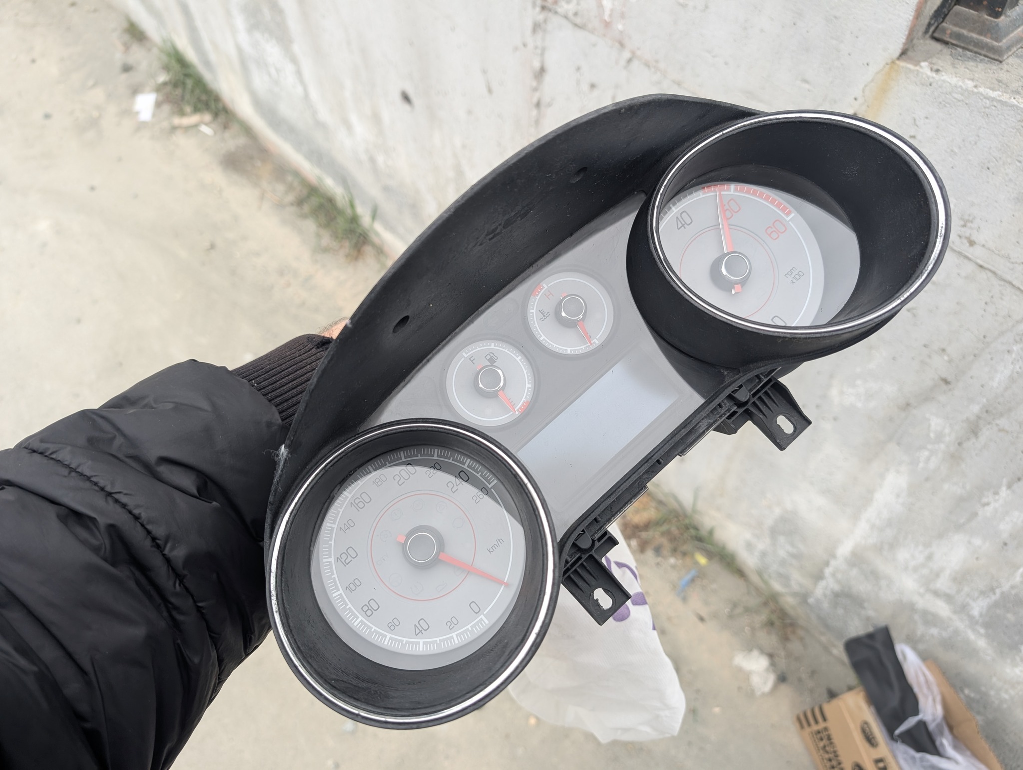 Yapış yapış gösterge kaplaması