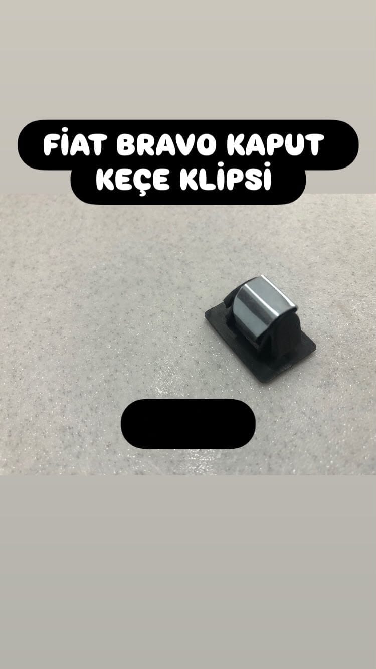 Kaput Keçe Klipsi